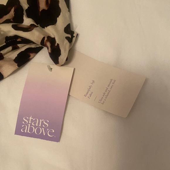 Stars Above Animal Print Pajama Top - Picture 3 of 7